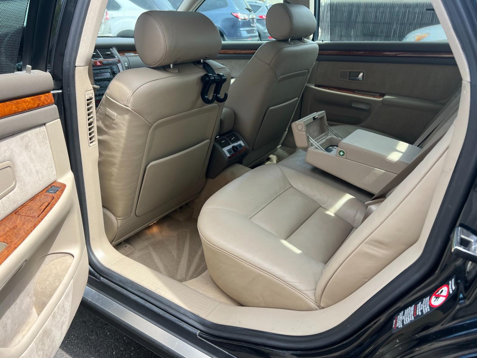 2001 BLACK /Beige leather Audi A8 (WAUML54DX1N) , located at 1018 Brunswick Ave, Trenton, NJ, 08638, (609) 989-0900, 40.240086, -74.748085 - This is a very special vehicle! 1 owner that has been kept in the garage since brand new!! Fully serviced throughout the years and is still like Brand New with no dings, dents or scratches! A truly must see to appreciate as the original price of this car was over $70,000!! Please call Anthony to set - Photo #15